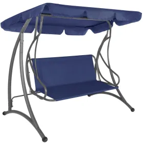 Aiamööbli kiige istekatte materjal Springos GS1003, 110 x 90 cm, veekindel kangas, tumesinine