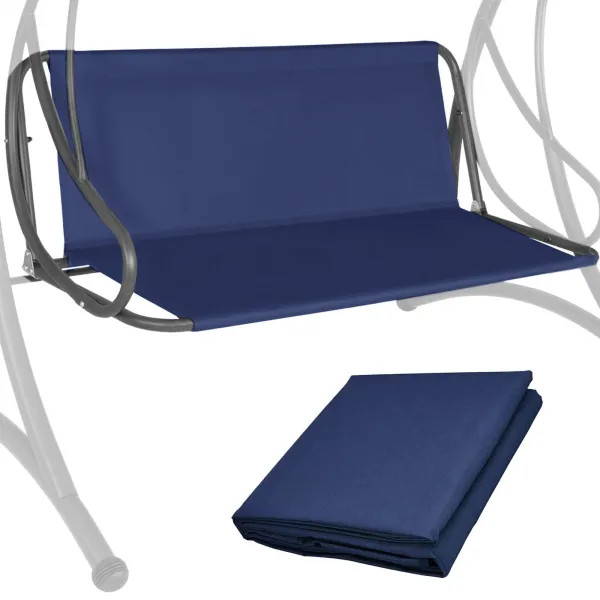 Swing Seat Cover Material Springos GS1003, 110 x 90 cm, Waterproof Fabric, Navy Blue
