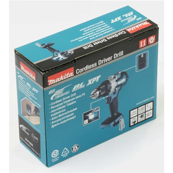 Electric screwdriver Makita DDF489Z 60 Nm