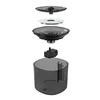 Cat Feeder Sponge Black Plastic
