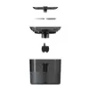 Cat Feeder Sponge Black Plastic