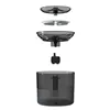 Cat Feeder Sponge Black Plastic