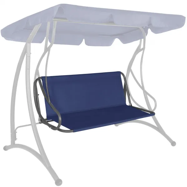 Aiamööbli kiige istekatte materjal Springos GS1003, 110 x 90 cm, veekindel kangas, tumesinine