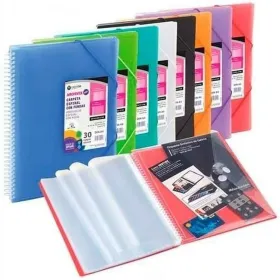 Organiser Folder Carchivo ARCHIVEX-STAR Red A4