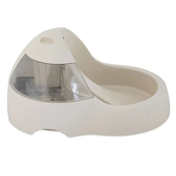 Pet Water Fountain Pet Mate Deluxe Fresh Flow Cream Beige Plastic 3 L