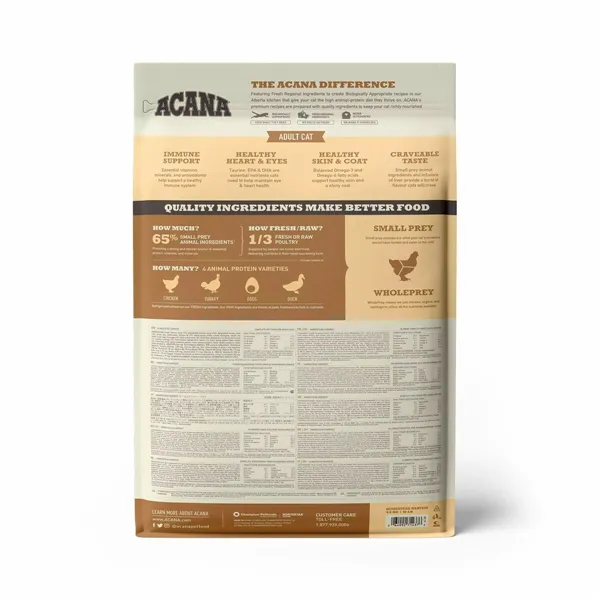 Cat food Acana Chicken Turkey Duck 4,5 Kg