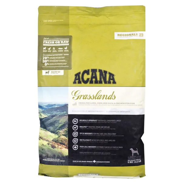 Fodder Acana Lamb Duck 6 Kg