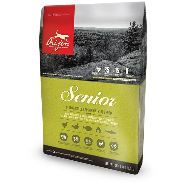 Fodder Orijen Senior Chicken Turkey Fish 6 Kg