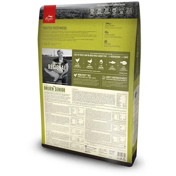 Fodder Orijen Senior Chicken Turkey Fish 6 Kg