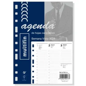 Diary Refill Finocam MULTIFIN 2026 15,5 x 21,5 cm