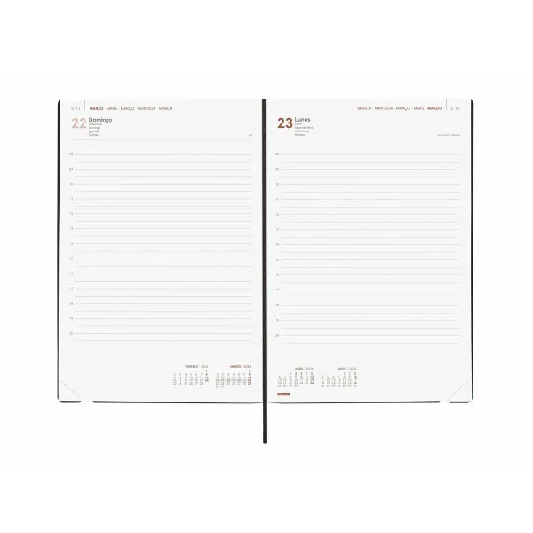Diary Finocam Blue 16,5 x 24 cm