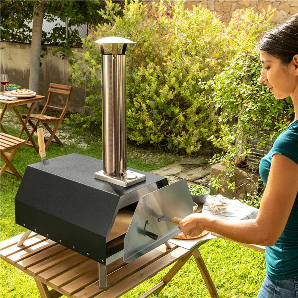 Pellet Pizza Oven with Accessories Pizzahven InnovaGoods