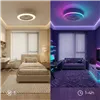 Ceiling Fan with RGB LED Light, Hidden Blades and Remote Control Nexory InnovaGoods