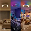 Ceiling Fan with RGB LED Light, Hidden Blades and Remote Control Nexory InnovaGoods