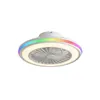 Ceiling Fan with RGB LED Light, Hidden Blades and Remote Control Nexory InnovaGoods