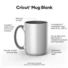 Customisable Mug for Cutting Plotter Cricut 2009330 White Grey 425 ml