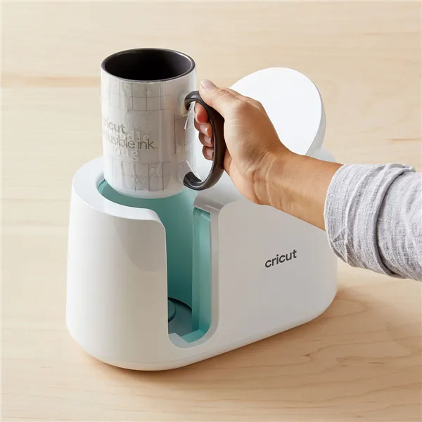 Customisable Mug for Cutting Plotter Cricut 2009330 White Grey 425 ml