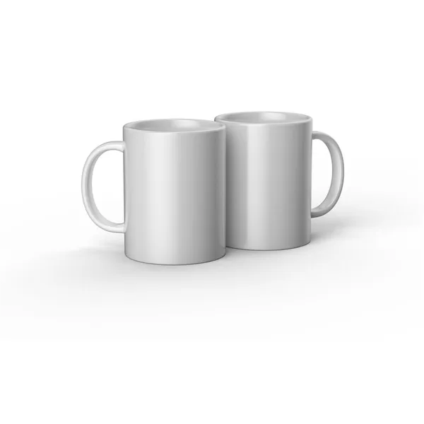 Customisable Mug for Cutting Plotter Cricut Ceramic White (2 Units)