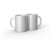 Customisable Mug for Cutting Plotter Cricut Ceramic White (2 Units)