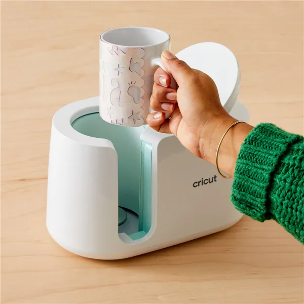 Customisable Mug for Cutting Plotter Cricut Ceramic White (2 Units)
