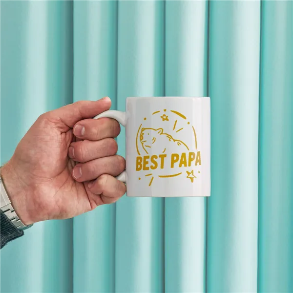 Customisable Mug for Cutting Plotter Cricut 12 Oz White (2 Units)