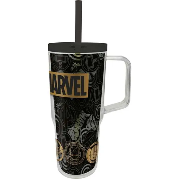 Thermal Cup with Lid Marvel Golden Treasure 860 ml