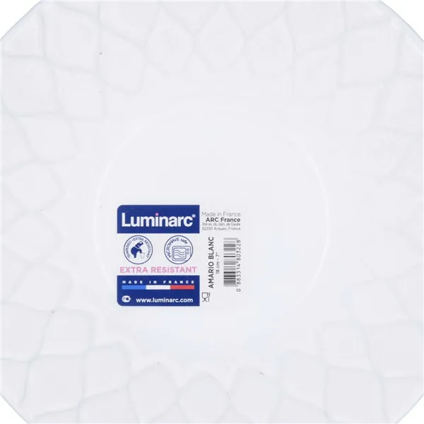 Salad Bowl Luminarc Apilable Transparent Glass 8 cm 6 Pieces (6 pcs)