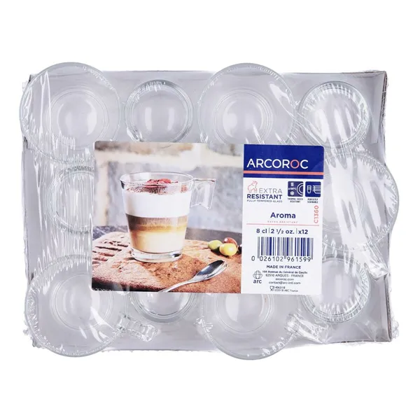 Cup Arcoroc Restaurant White Glass 130 ml