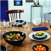 Tableware Luminarc 1900 White/Black Glass 18 Pieces