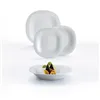 Flat plate Luminarc Carine Granit Grey Glass (27 cm)