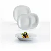 Dessert dish Luminarc Carine Grey Glass (Ø 19,5 cm)