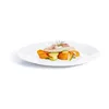 Tray Arcoroc White Glass (6 uds) ( Ø 29 cm)