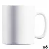 Cup Luminarc Evolutions White Glass 320 ml (6 Units) (Pack 6x)