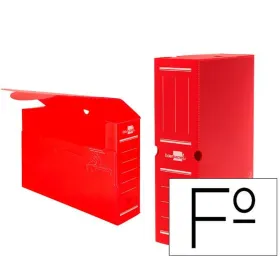 File Box Liderpapel DF10 Red (1 Unit)