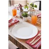 Dinnerware Set Luminarc Harena White Glass 19 Pieces