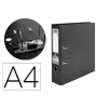 Ring binder Liderpapel AZ26 Black A4 (1 Unit)
