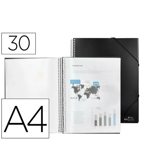 Mape Liderpapel EC31 Melns A4