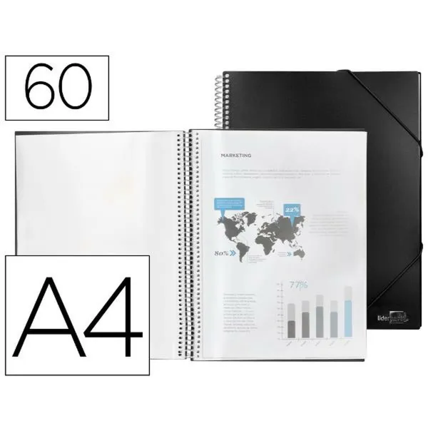 Mape Liderpapel EC34 Melns A4
