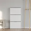 Shoe Rack Forés Grey 60 X 22 X 113 CM