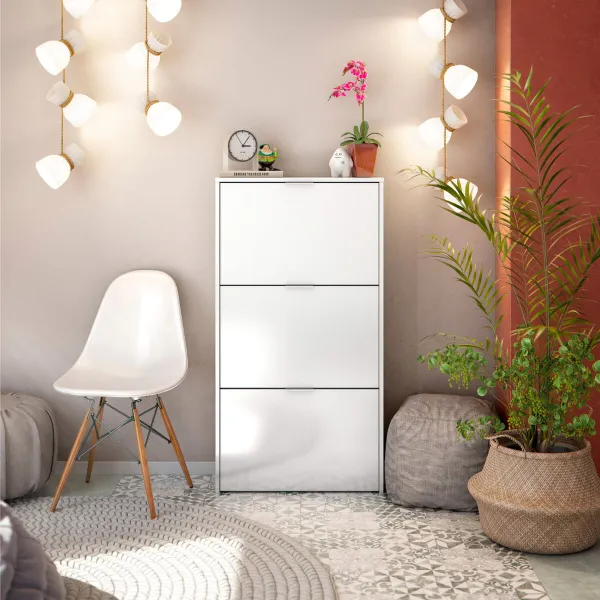 Kenkäteline Forés Harmaa 60 X 22 X 113 CM