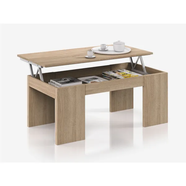 Centre Table Forés Oak 100 x 50 x 43 cm