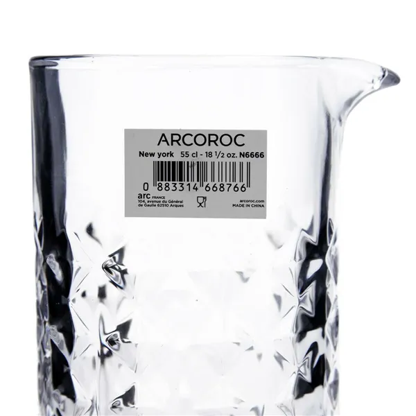 Cocktail Maker Arcoroc New York Transparent Glass 550 ml (0,55 L)