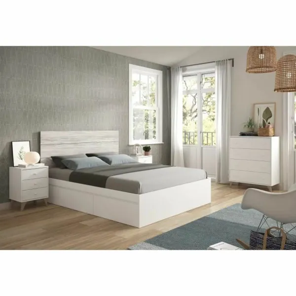 Kumode Balts 95 x 77,5 x 40 cm