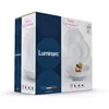 Dinnerware Set Luminarc Zelie White Glass 18 Pieces