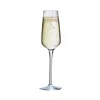 Champagne glass Chef & Sommelier Symetrie Transparent Glass 210 ml Champagne 6 Units