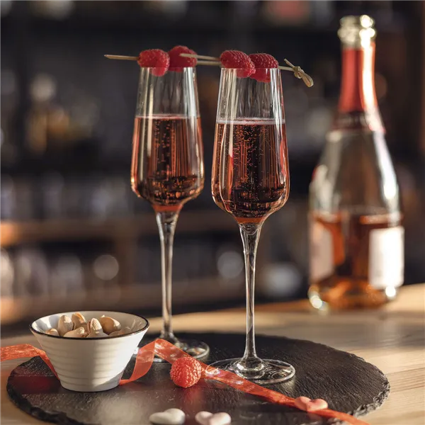 Champagne glass Chef & Sommelier Symetrie Transparent Glass 210 ml Champagne 6 Units