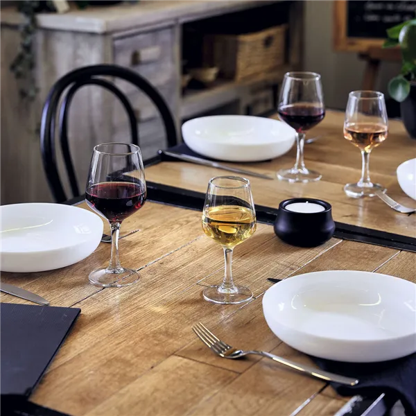 Wine glass set Arcoroc Silhouette Transparent Glass 190 ml Wine (6 Units)