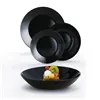 Tableware Luminarc Zelie Black Glass 18 Pieces