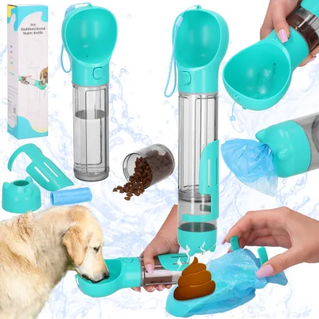 Бутылка 3в1 для воды и еды Springos PA0297 500 мл
