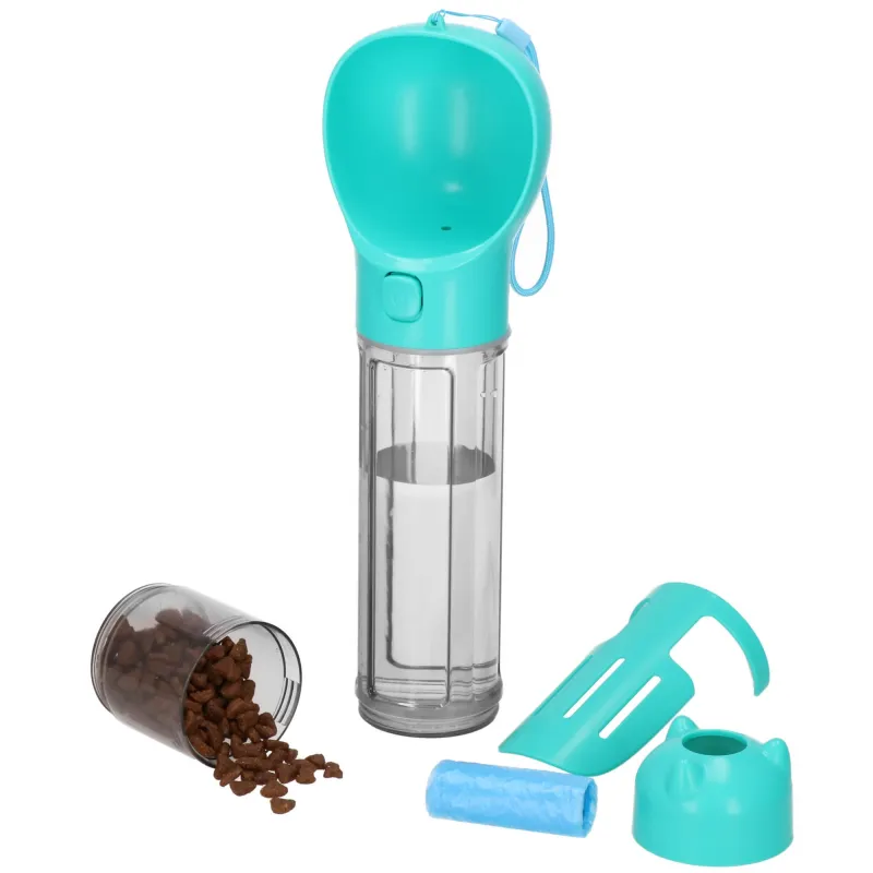 3in1 pullo vedelle ja ruoalle Springos PA0297 500 ml